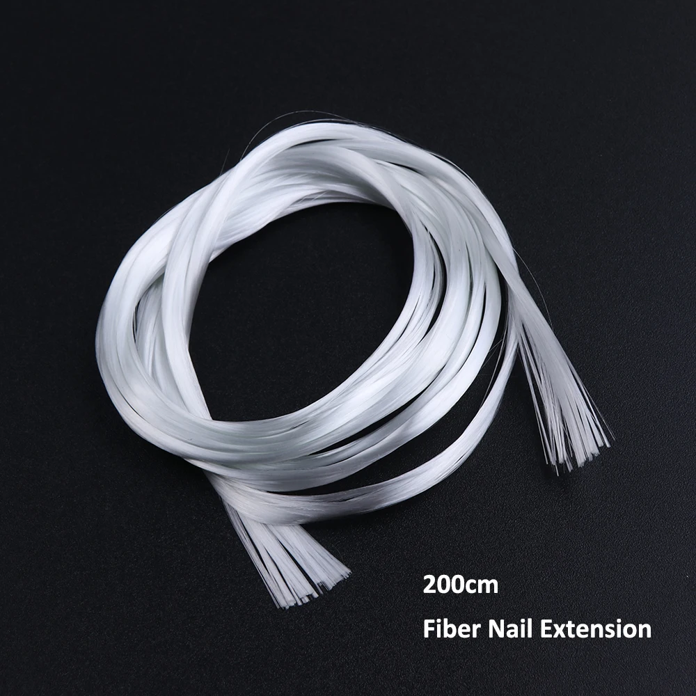STZ 1/1. 5/2 М стекловолокна ногтей наращивание волокно шелк форма для акрил Fibernails