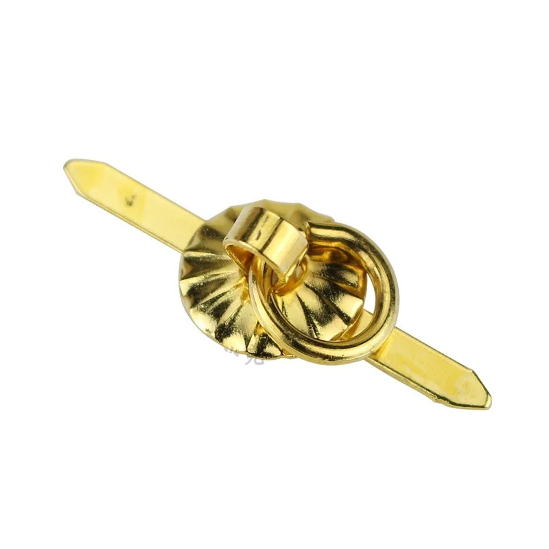 20 шт. маленькая латунная шкатулка для ювелирных изделий ручки в форме колец 12 мм