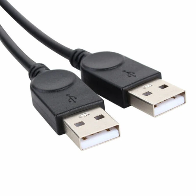 USB 2 0 двойной сплиттер кабель 1 Женский до мужской удлинитель питания Y