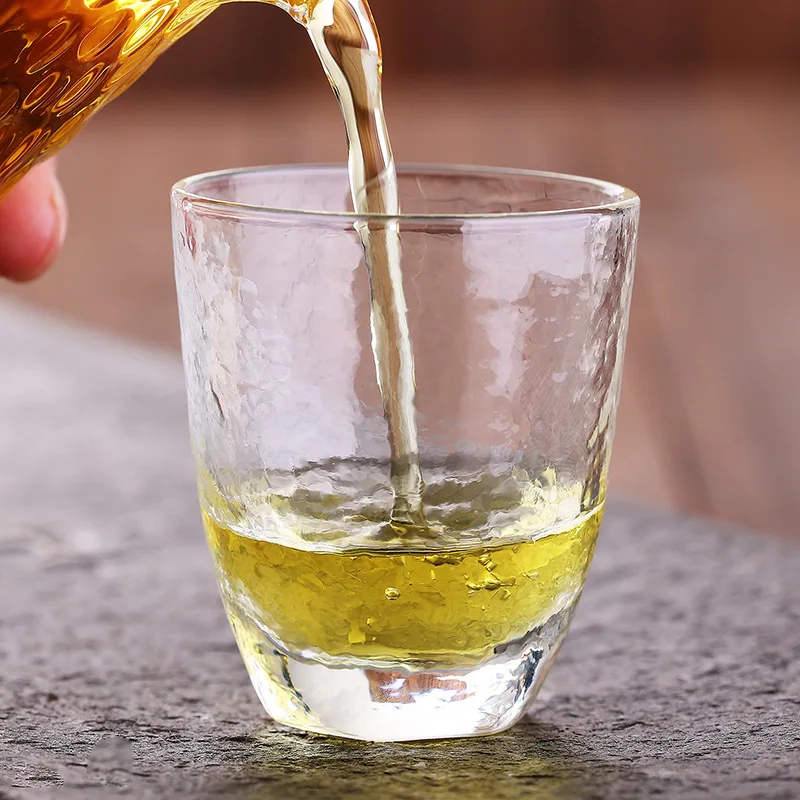 2 шт уникальные стеклянные чашки для чая кунгфу высокого качества утренний чай