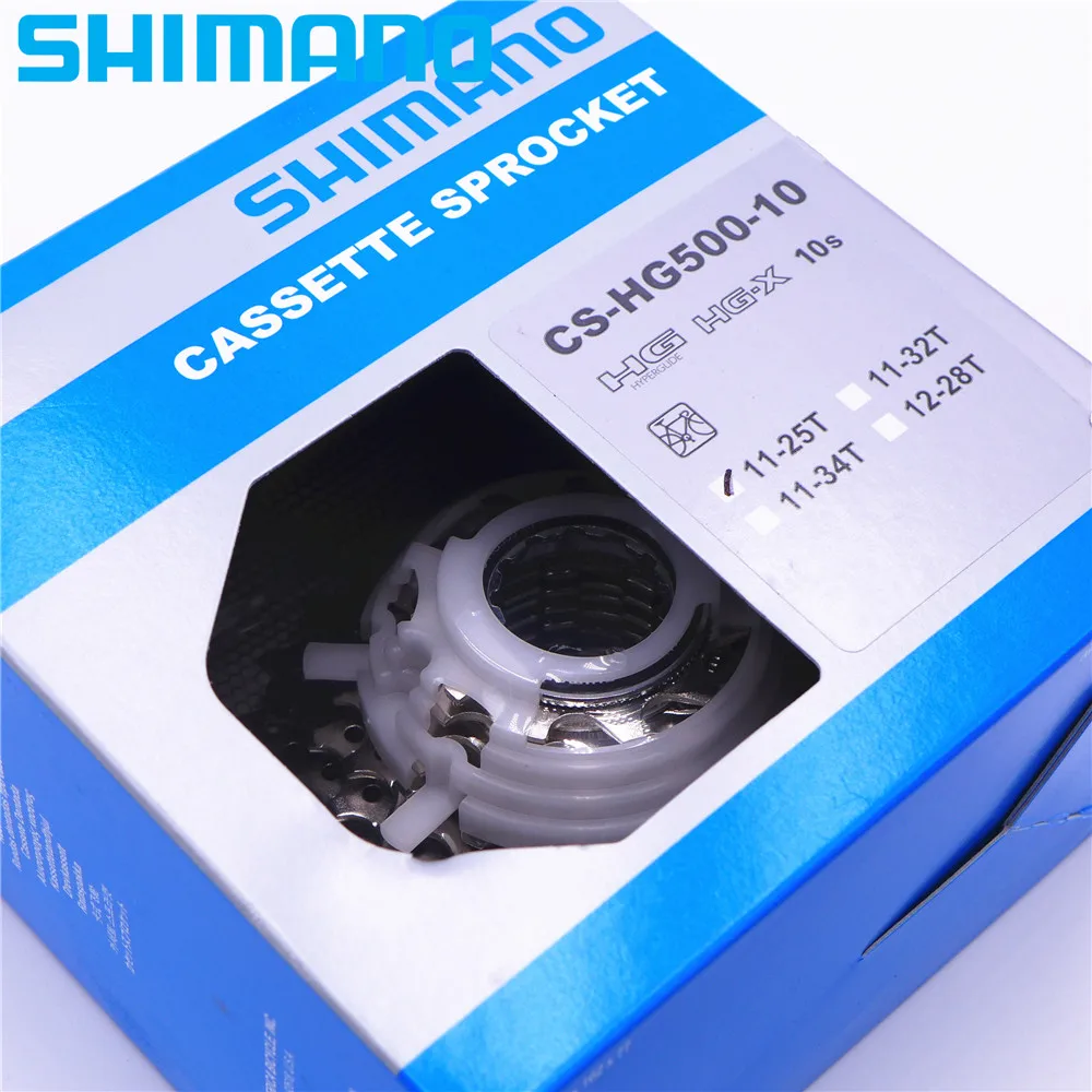 Shimano CS HG500 10 дорожный велосипед скоростей кассета Звездочка 25T 28T|Храповик