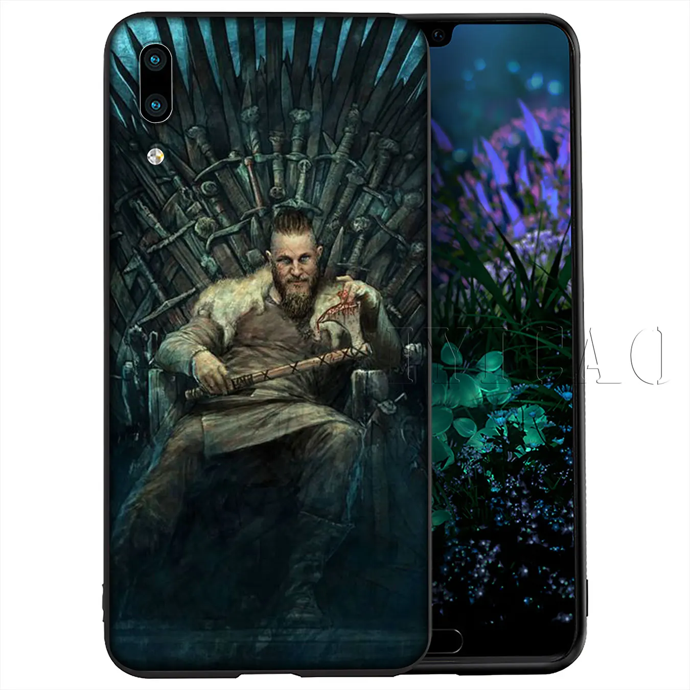 IYICAO Vikings TV Soft Silicone Phone Case for Huawei Y9 Y7 Y6 Prime 2019 Cover Honor 20 8C 8X 8 9 9X 10 Lite 7C 7X 7A Pro |