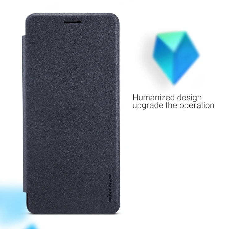 Для Letv LeEco Le 2 чехол NILLKIN блестящий с откидной крышкой из кожи окошком для экрана