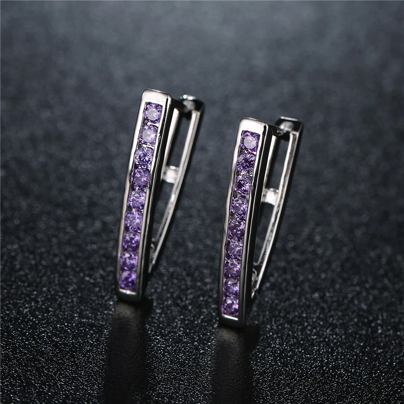 CARSINEL модные серьги женские с искусственным цирконием ювелирные изделия подарок