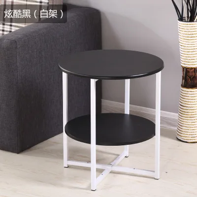 Louis Fashion Coffee Tables Simple Mini Sofa Circular Modern Simple Living Room Telephone Rack - Цвет: G8