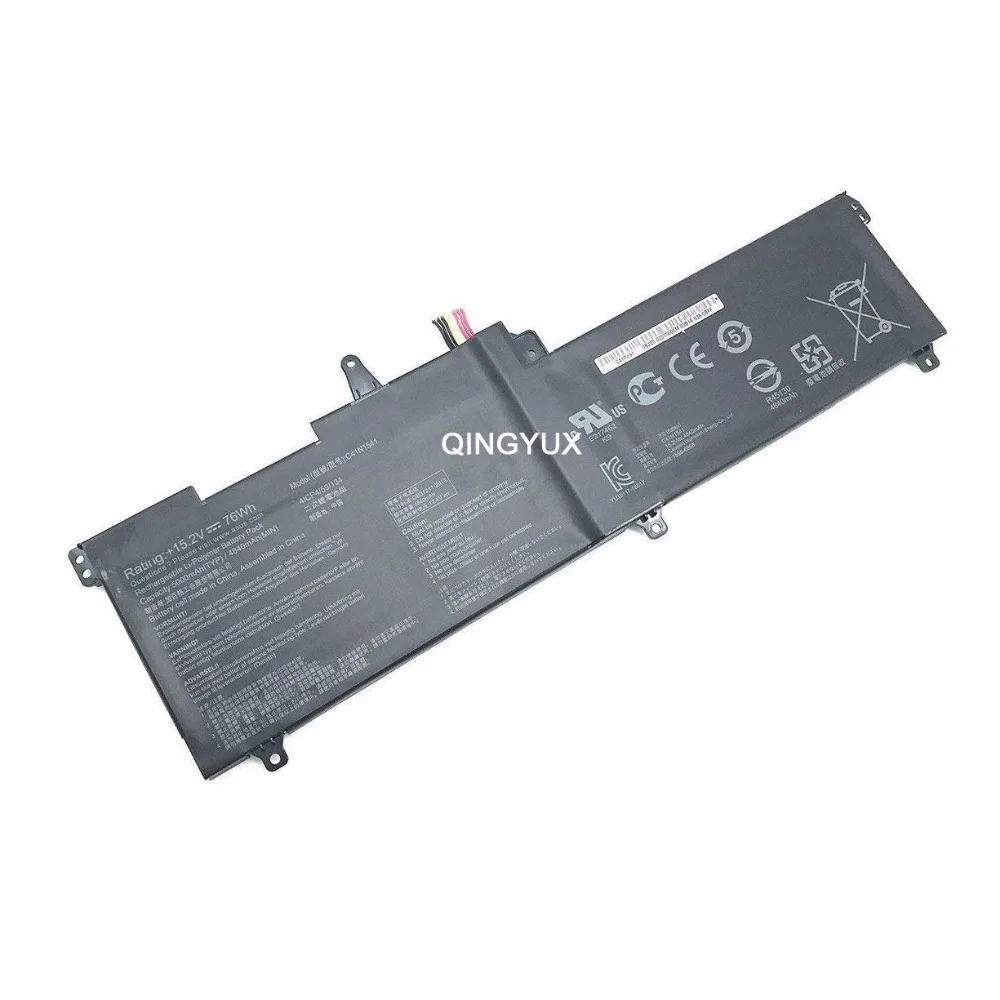 QINGYUX Новый 15 2 V 76Wh C41N1541 Аккумулятор для ноутбука ASUS ROG Strix GL702V GL702VT GL702VM серия