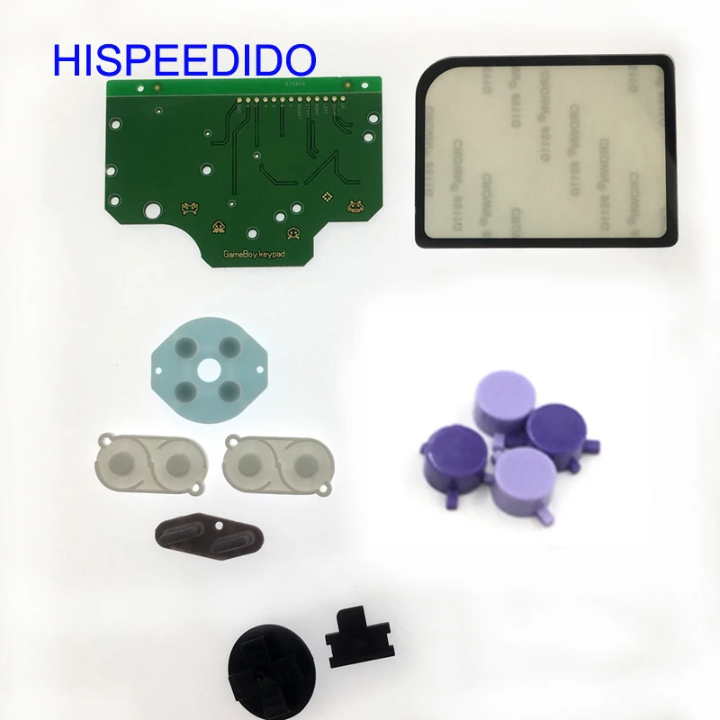 HISPEEDIDO GB DMG GBO A B Кнопка и кремний выбор пусковой резины для Raspberry Pi Zero PCB платы