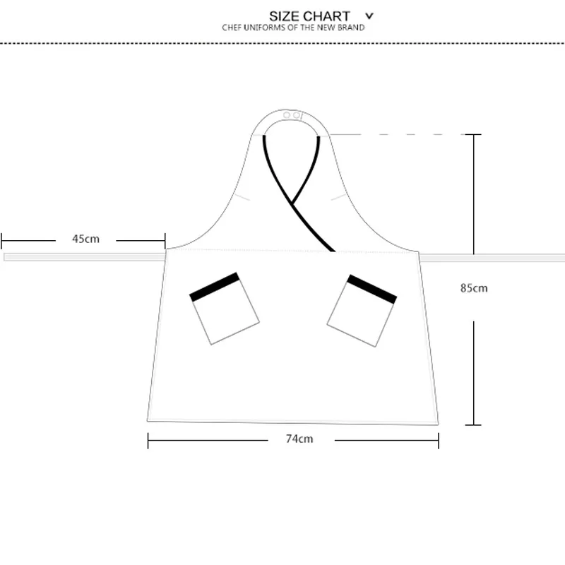 Корейская мода слюнявчик для взрослых кухонный фартук Новинка талии кулинарный