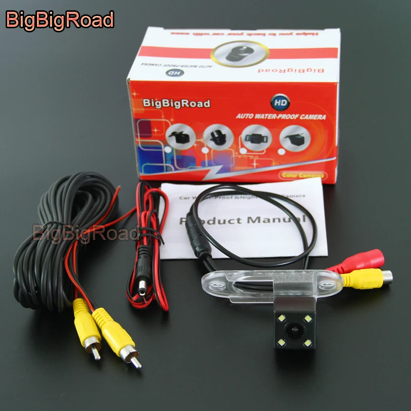 BigBigRoad для hyundai Santa Fe Classic SM 2000-2005 2006 для Hawtai Bolgheri, Автомобильная камера заднего вида, камера ночного видения