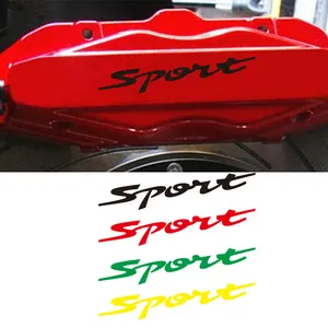 4 шт., виниловые наклейки для тормозных суппортов