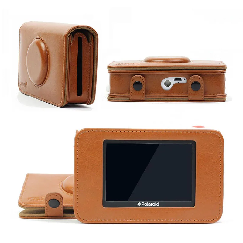 Ретро сумка для камеры из искусственной кожи Instax Mini чехол защитный цифровой reflex