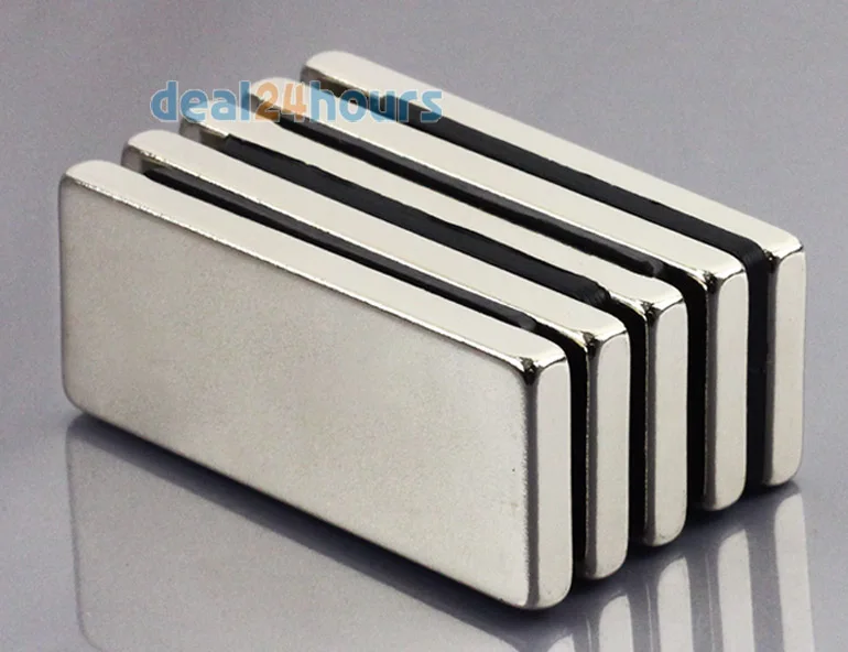 OMO Magnetics 1 шт. N50 Супер сильный блок Cuboid неодимовые магниты 50x20x5 мм редкоземельные |