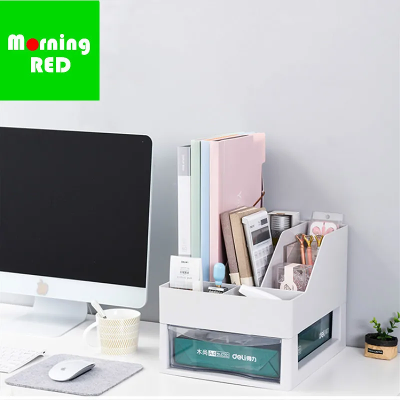 Офисные принадлежности Desktop коробка для хранения ящика Творческий пластик