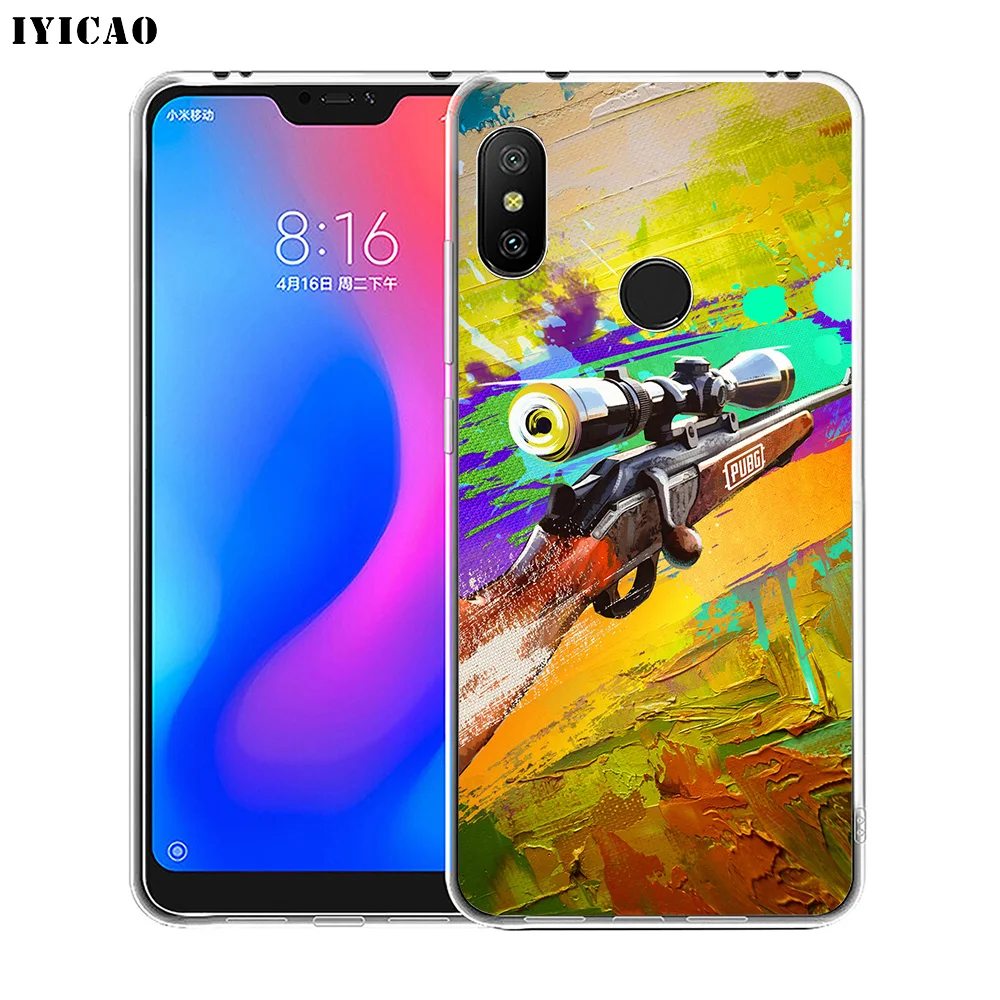 IYICAO PUBG игровой Мягкий силиконовый чехол для телефона Xiaomi Redmi 4A 5A 6A Note 7 6 5 Pro Plus 4X Prime