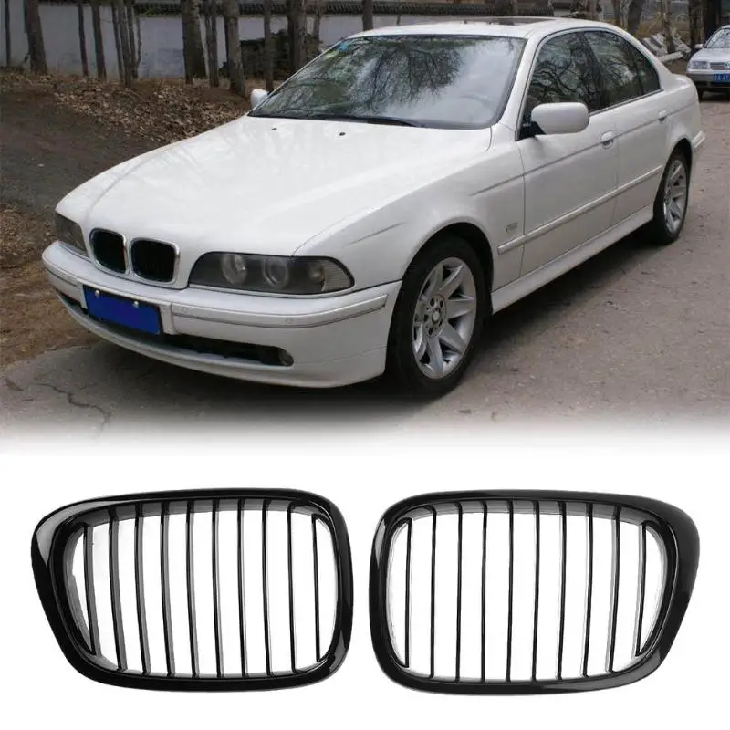 VODOOL 2 шт. Передняя Спортивная вытяжка решетка для почек решетки BMW E39 97 03 глянцевый