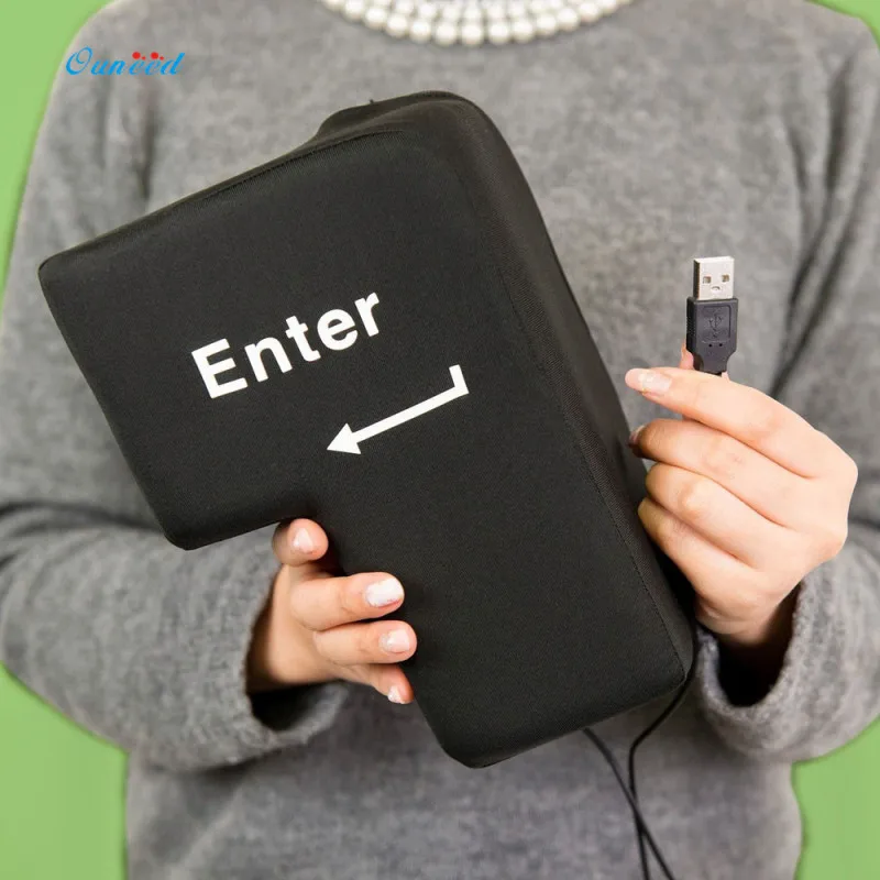 Ouneed антистрессовая большая клавишная Подушка usb Мягкая неубиваемая подушки