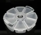 Чехол для хранения с круглыми прозрачными бусинами диаметром 11 см (B07031)