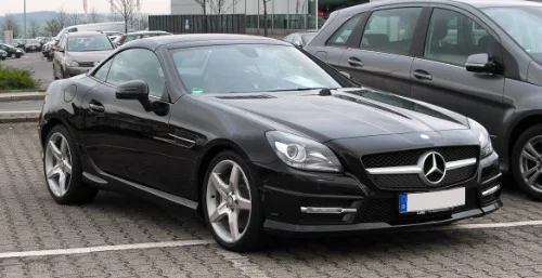 Car Chromium Styling Chrome Hood Vent Trim Fin Covers For Mercedes Benz R172 SLK Class | Автомобили и мотоциклы