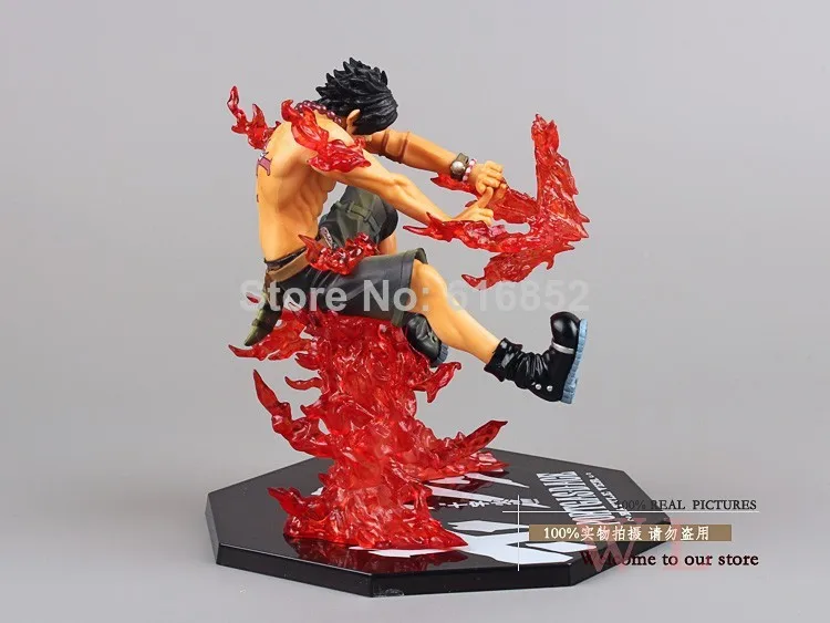 36pcs/lot EMS Anime One Piece Fire Fist Ace - Portgas D Cross Battle Ver. Zero PVC Action Figure Model Toy OPFG271 | Игрушки и хобби