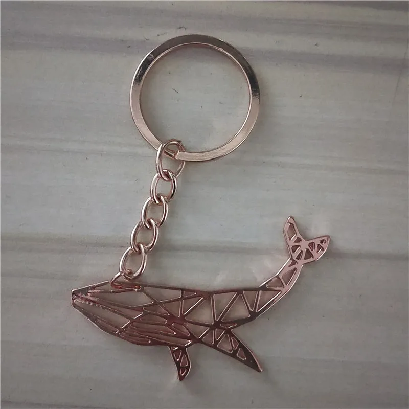 New Whale Key Chains Fashion Geometric Jewellery Car Keychain Bag Keyring For Women Men | Украшения и аксессуары
