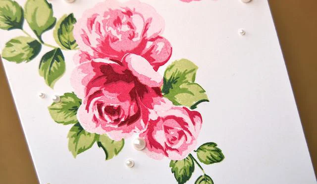 SP FLOWER Metal Cutting Dies and Clear Rubber Stamp Set with for Card Making Scrapbooking Decoration | Дом и сад