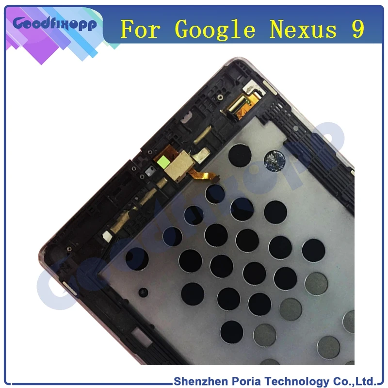 Сменный настольный ЖК экран 8 9 дюйма для HTC Google Nexus с дигитайзером сенсорный в