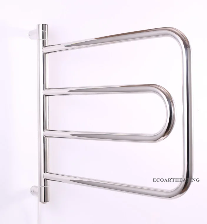 40 Вт электрическая нагревательная вешалка для полотенец подогреватель круглой