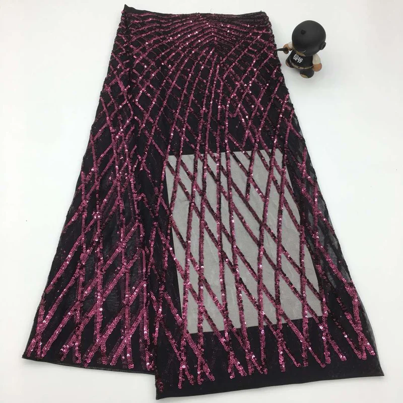 Бесплатная доставка (5 ярдов/шт) высокая плотность блесток вышитые французский