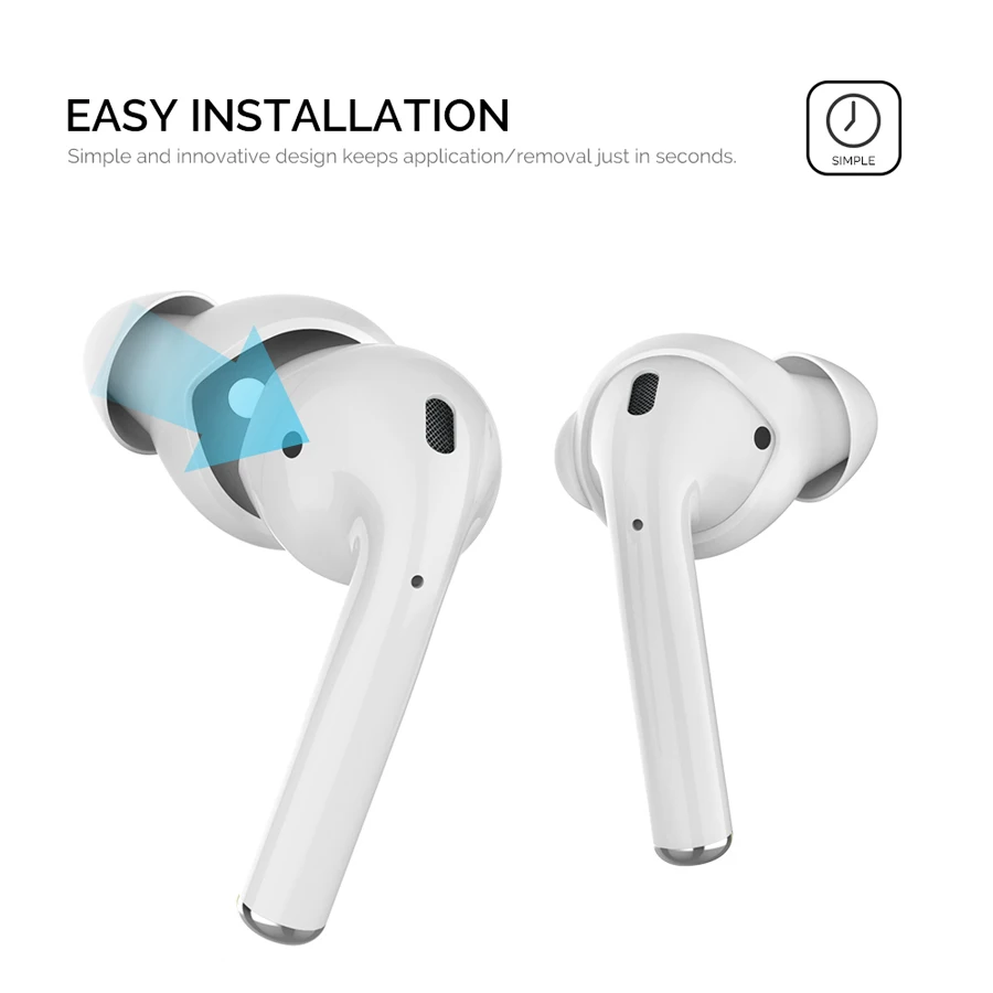 Силиконовый чехол для наушников Apple Airpods 3 пары|Аксессуары наушников| |