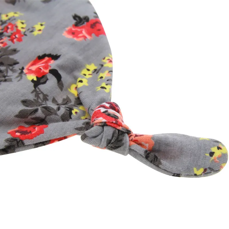 

Baby Photography Props Blanket Wraps Flower Printed Newborn Photo Wraps Hammock Swaddling Padding Baby Hat + Blanket Set Gifts