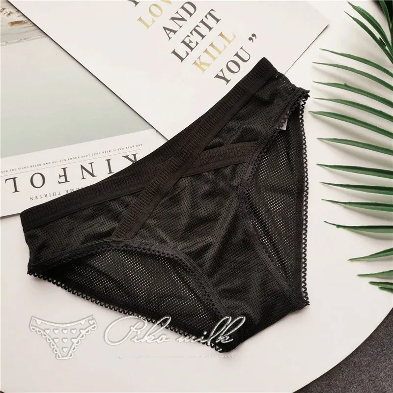 Женское нижнее белье SP & CITY мягкое бесшовное в полоску с перекрестными полосками