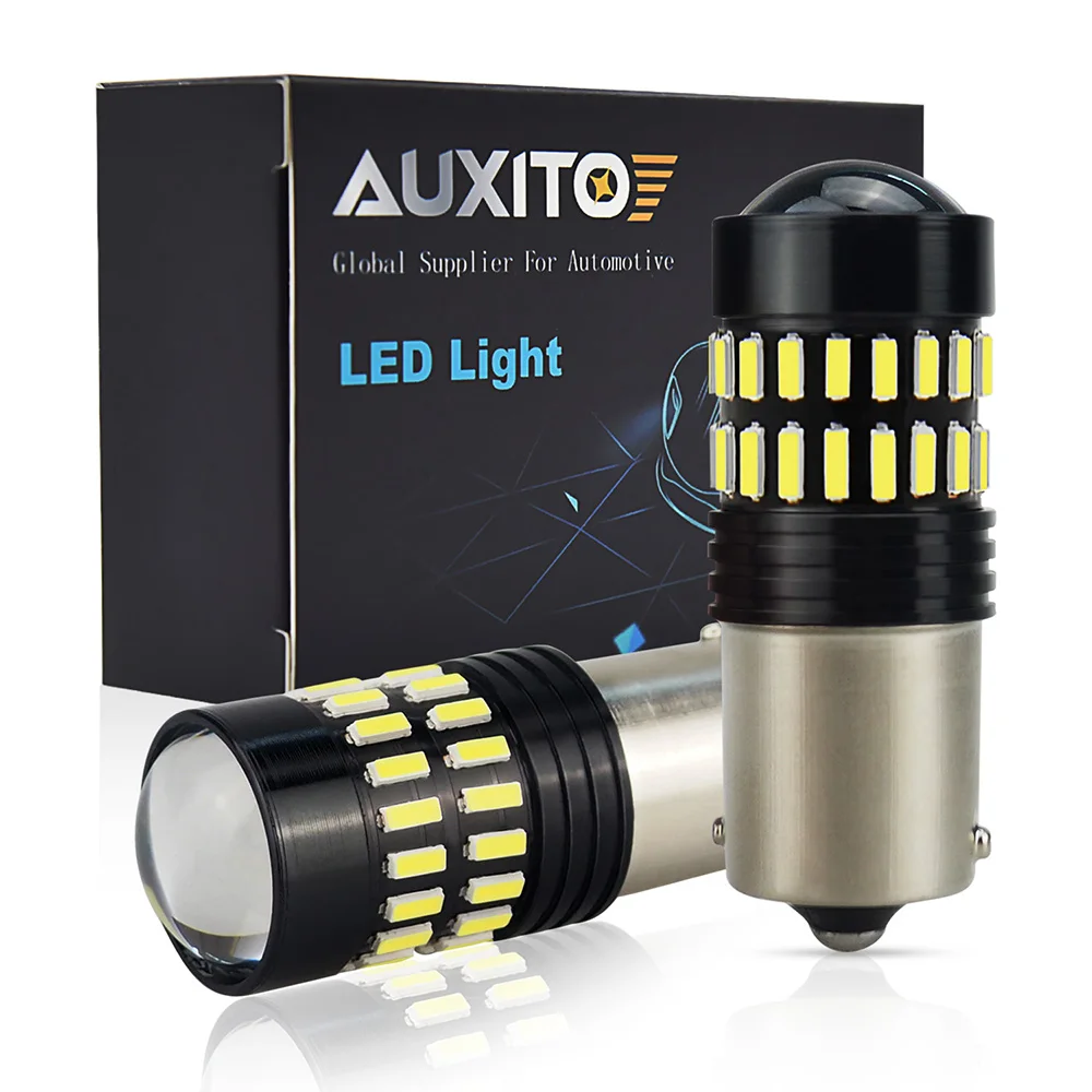 2 шт. Автомобильные светодиодные лампы 1156 T20 W21/5W 1000LM P21W 7443 921 7506 3156 7440 BA15S|Сигнальная