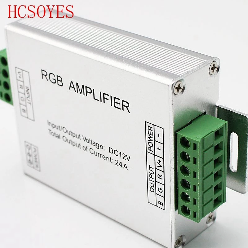 Светодиодный Усилитель RGBW/RGB 12 24 В постоянного тока а 4 канальный выход