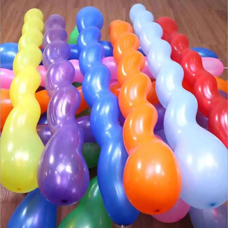 Латексные длинные шары 100 шт. волшебные воздушные для моделирования украшение