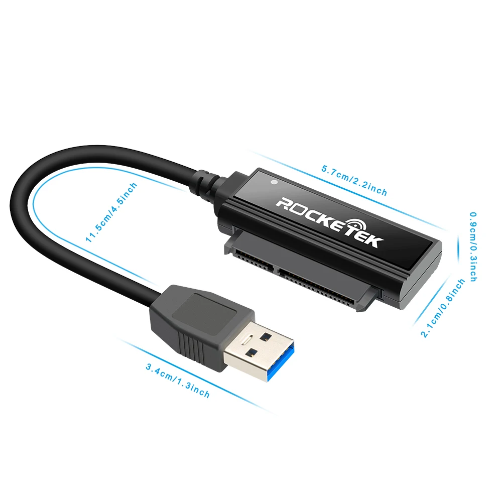 USB 3 0 SATA кабель Sata к адаптер до 5 Гбит/с Поддержка UASP 2 дюймов внешний SSD HDD жесткий
