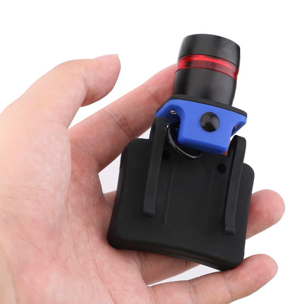 3 режима Zoomable XPE LED Cap Light налобный фонарь 1000ЛМ регулируемый фокус головной убор