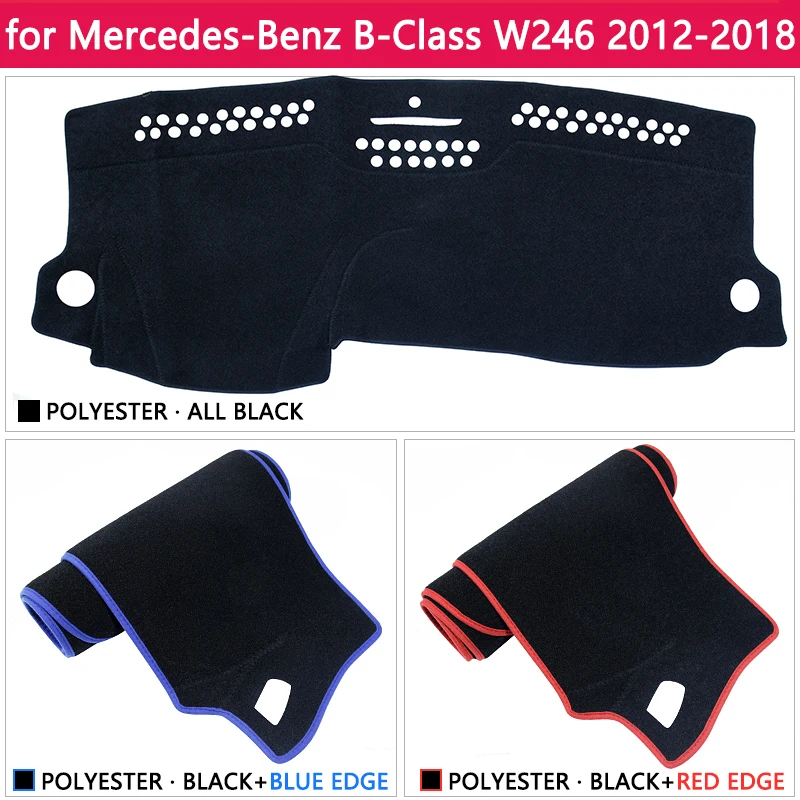 Для Mercedes Benz B-Class W246 Противоскользящий коврик на приборную панель солнцезащитный