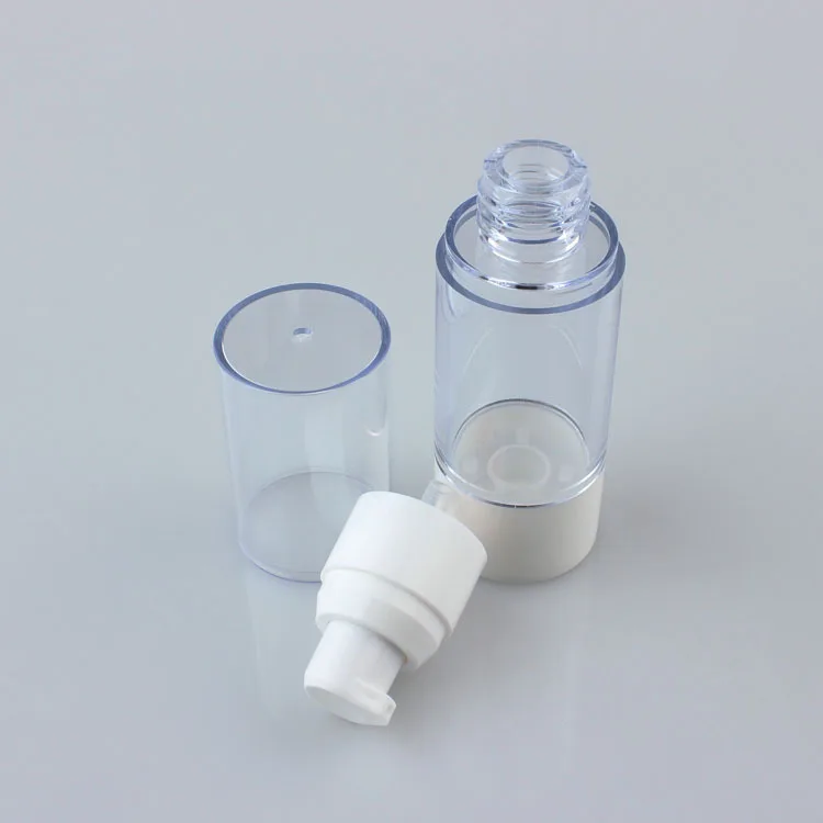 Вакуумная упаковка для косметических насосов 30 мл Белые вакуумные насосы