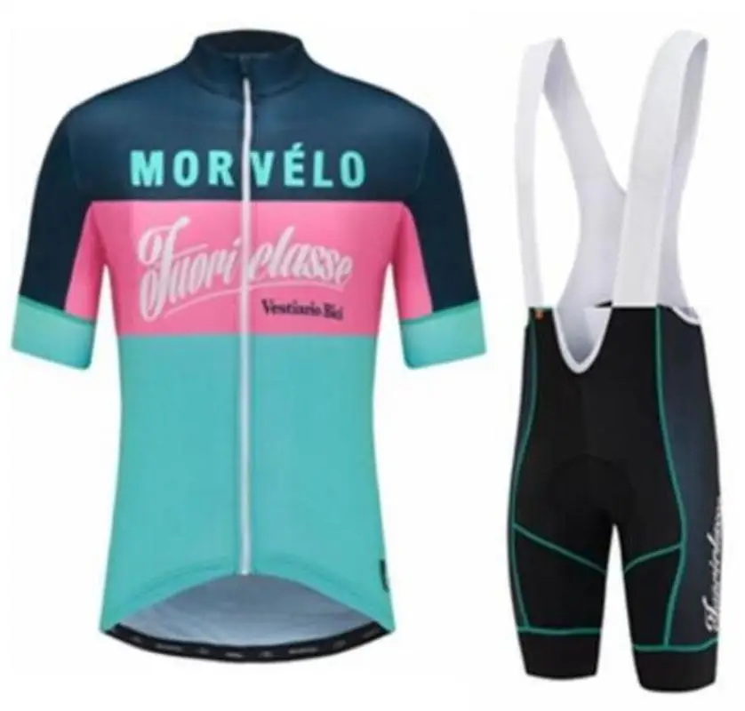 2019 Morvelo Лето Велоспорт Джерси нагрудник набор горный велосипед одежда MTB