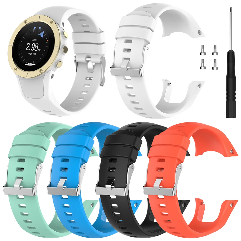 

Ремешок для наручных часов, силиконовый, для Suunto Spartan