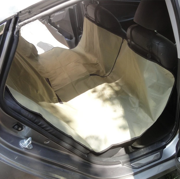 買取 新着ペット犬猫車のリアバックシートキャリアペット犬のマットブランケット車のペットマットハンモッククッションプロテクターマルチカラー