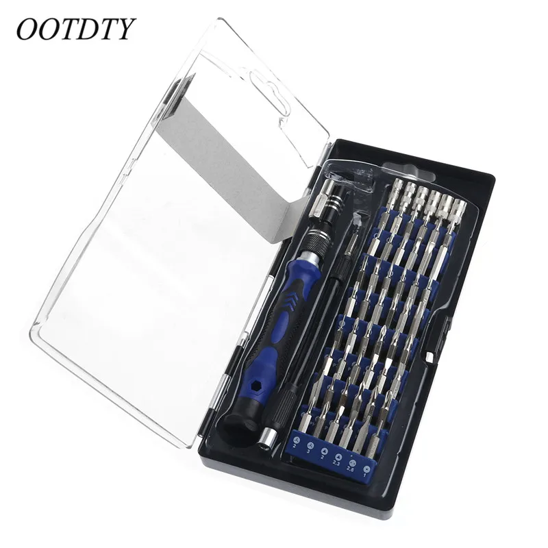Набор прецизионных отверток OOTDTY 54 бит инструменты для ремонта рук телефона iPad