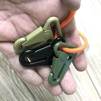 3pcsset hiking backpack olecranon hooks camping survival gear edc tactical carabiner military mini keychain outdoor tool