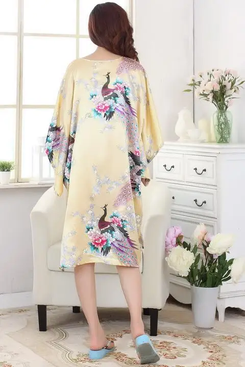 Женское платье из искусственного шелка летняя Пижама один размер T082|pijama set|pijamas