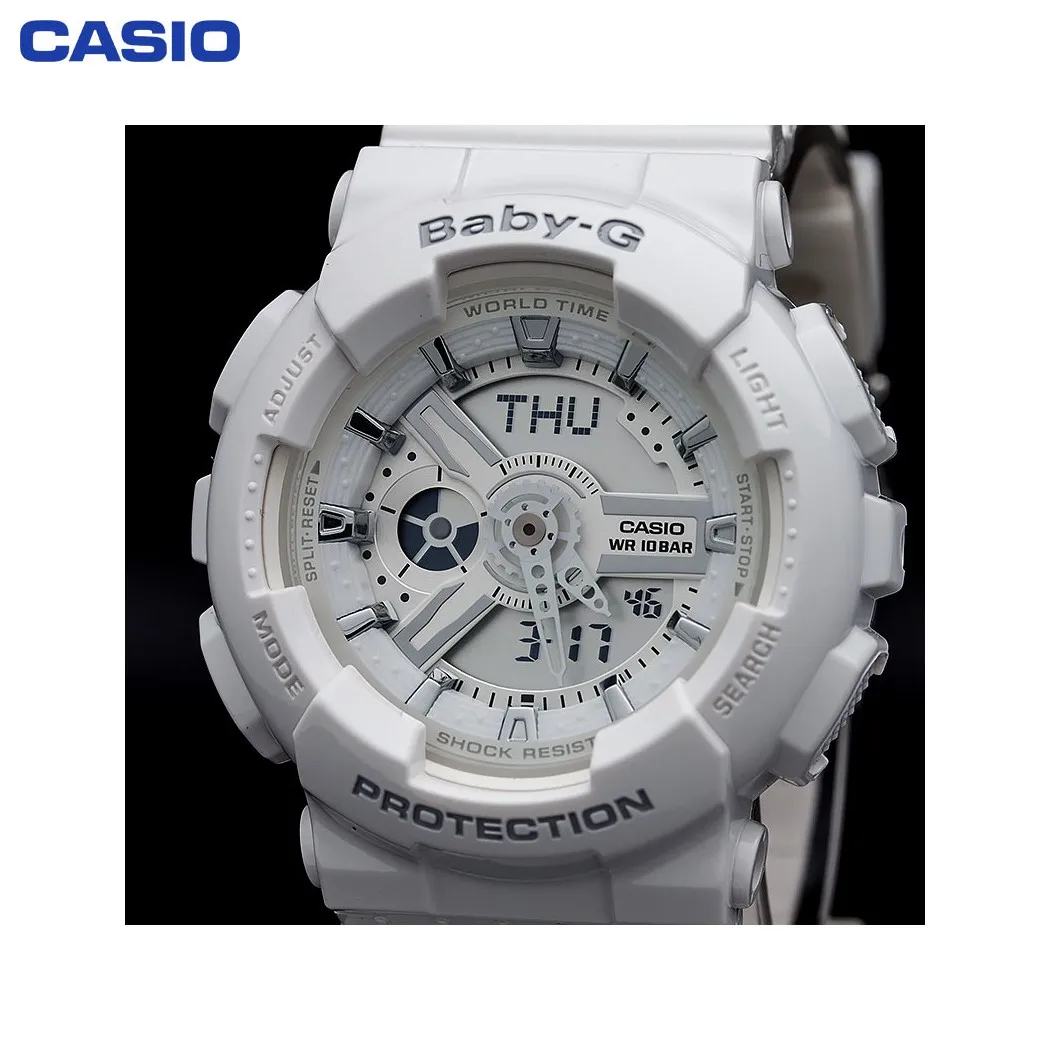 Наручные часы Casio BA 110 7A3 женские электронные на пластиковом ремешке|Женские