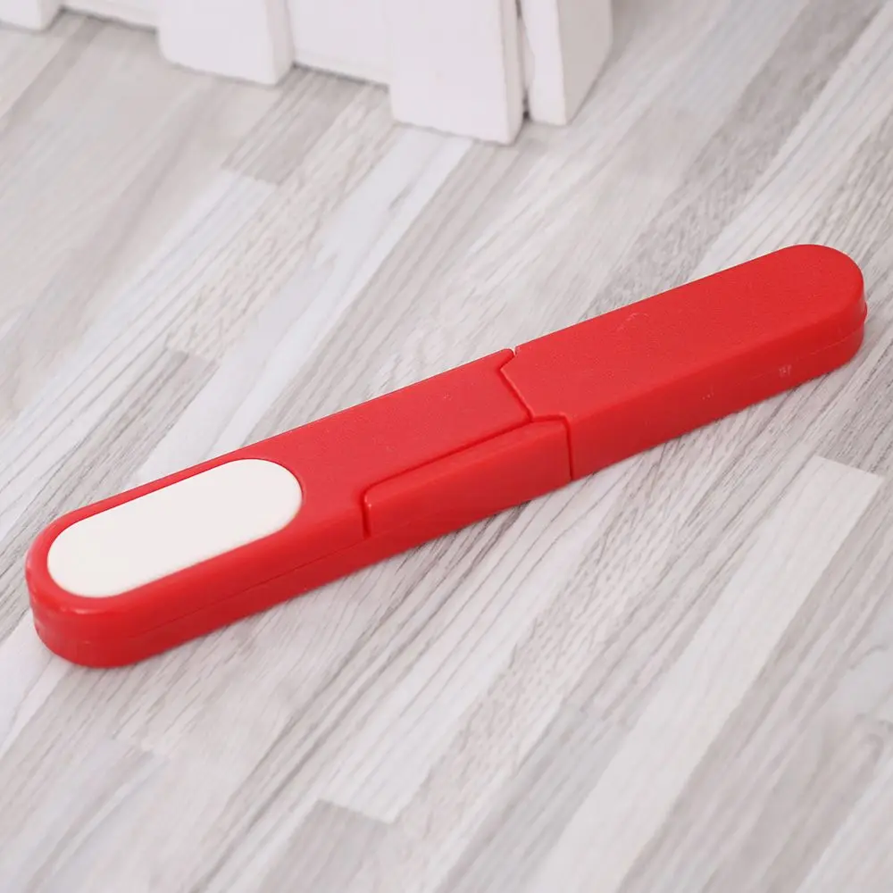 

1pcs U Shape Cross Stitch Scissors DIY Lid Safety Plastic Handle Yarn Embroidery Sewing Supplies