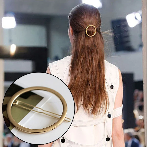 Шпилька для волос в форме Луны круглая заколка аксессуары волос|Зажимы| |