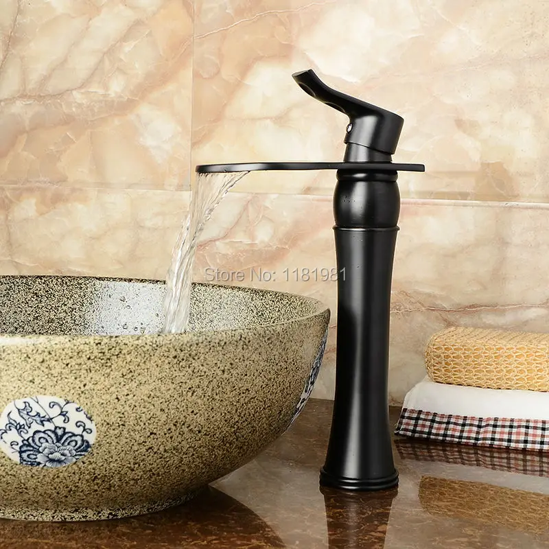 Новый почерневший кран для ванной комнаты современный латунный смеситель с