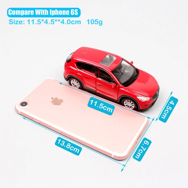 Детские 1:36 Welly Mazda CX-5 CX5 SUV машинки миниатюрные Литые и игрушечные машинки моделирующие Игрушки для мальчиков