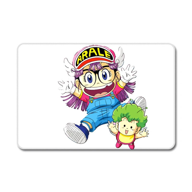 Dr. Slump мультфильм девушка японского аниме крутой дизайн природа резиновый стол